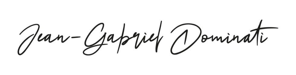 signature de jean-gabriel dominati