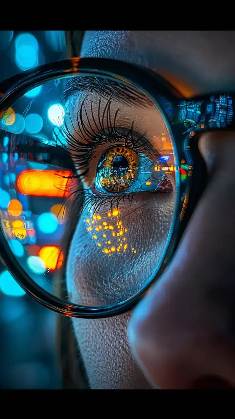les différentes zones de vision d'un verre progressif, vision de loin, vision intermédiaire, vision de près