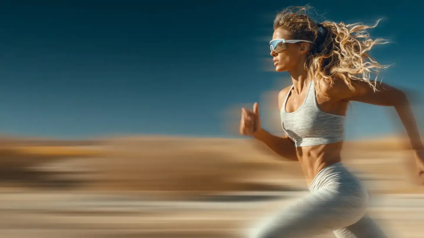 lunettes de sport à la vue pour la course, le running en verres blancs ou solaires
